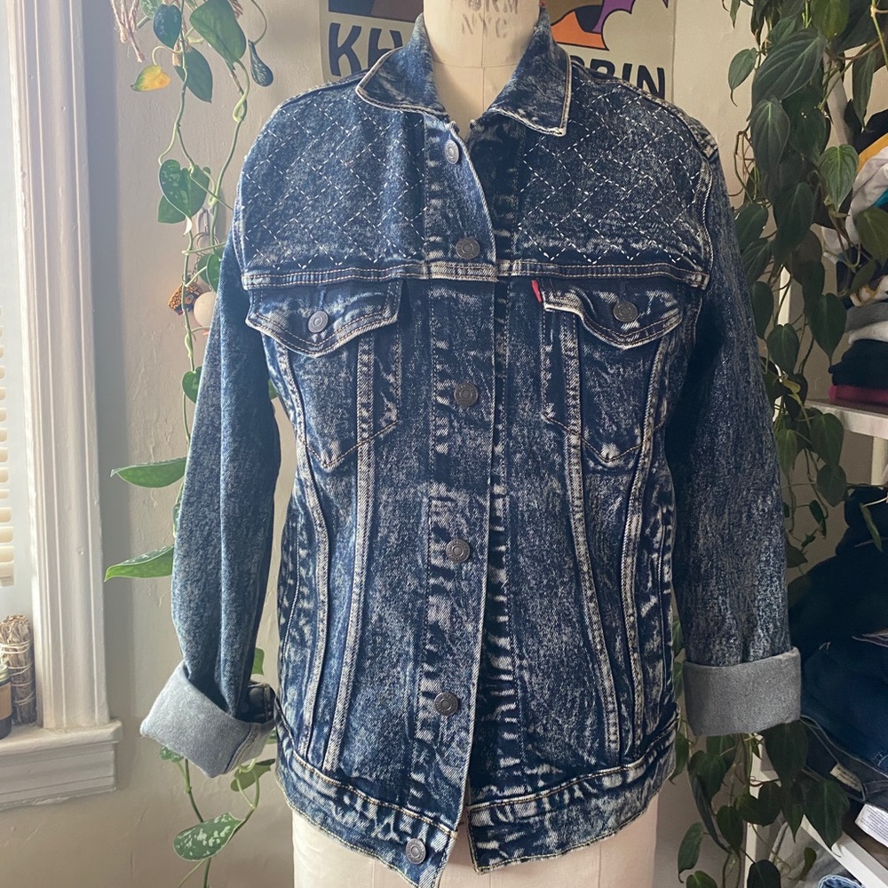 Embroidered Levi’s Denim Jacket